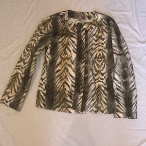 Chico’s size 0 blazer nice button up